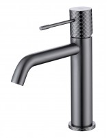 Grifo para lavabo negro y black gun metal - Genova de Imex