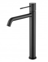 Grifo negro o black gun metal para lavabo alto - Genova de Imex