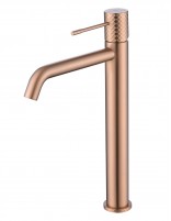 Grifo oro y oro rosa para lavabo alto - Genova de Imex