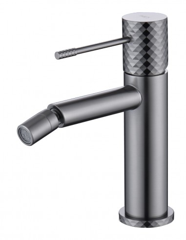 Grifería black gun metal para bidé modelo Genova de Imex