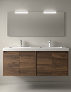 Mueble de baño Salgar Noja 4 puertas modelo140 cm 2