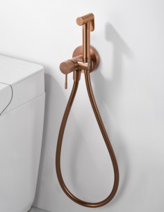 Grifería oro  empotrada monomando de bidé modelo Genova de Imex 2