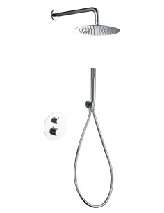 Conjunto ducha termostático empotrado - cromo GENOVA de Imex AMBIENTE 2