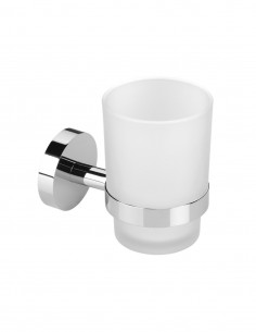 Portavaso pared cromo modelo ODEÓN de PyP