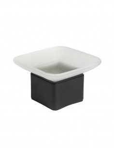 Jabonera negra sobremesa de PyP