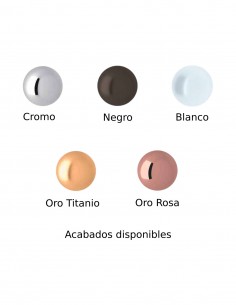 Repisa cristal cromo modelo ODEÓN de PyP 2