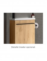 Armario auxiliar detalle tirador