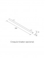 Armario auxiliar croquis tirador