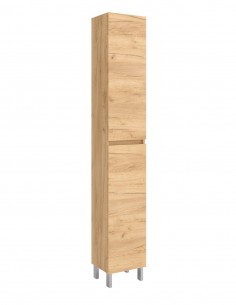 Columna baño Salgar modelo Infinity de 2 puertas roble áfrica