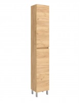 Columna baño Salgar modelo Infinity de 2 puertas roble áfrica