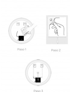 Placa antivaho  Espejos LED de PyP 2
