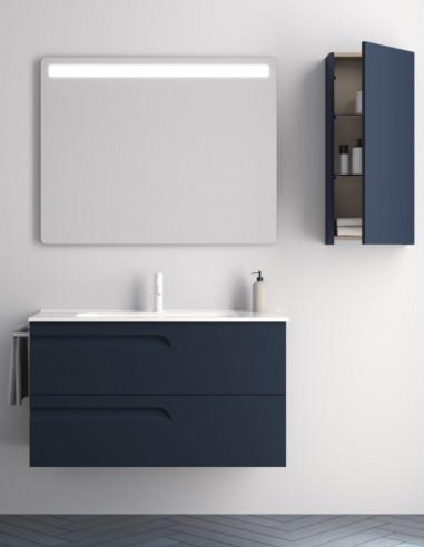 Mueble baño Royo Vitale azul navy mate