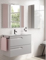 Mueble baño Royo Vitale blanco brillo