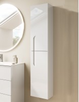 Columna de baño Royo Vitale blanco brillo