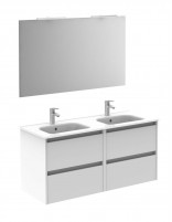 Mueble de baño Royo Sansa blanco brillo