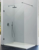 Mampara de ducha fija serie FRESH Kassandra perfil Cromo