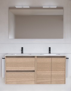 Conjunto mueble de baño Royo Sansa - 2 cajones + 2 puertas