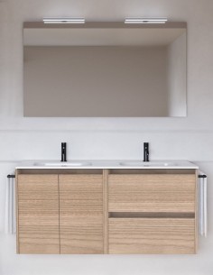 Conjunto mueble de baño Royo Sansa - 2 cajones + 2 puertas 2