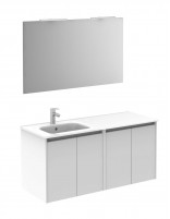 Mueble de baño Sansa Royo blanco brillo