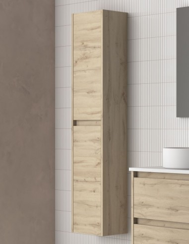 Columna de baño Royo Sansa roble colonial