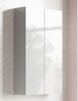 Armario de baño Royo 2 puertas blanco brillo