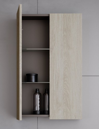 Armario de baño Royo 2 puertas blanco nature