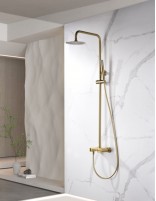Columna ducha oro Imex modelo OLIMPO ambiente