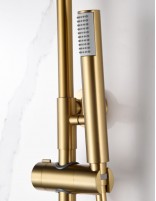 Columna ducha oro Imex modelo OLIMPO mango