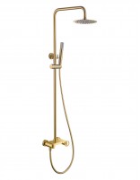 Columna ducha oro Imex modelo OLIMPO