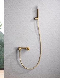 Grifería de ducha oro modelo OLIMPO de Imex