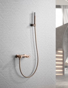 Grifería de ducha oro modelo OLIMPO de Imex 2