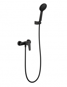 Grifo negro mate para ducha modelo Bélgica 2