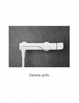 Grifería para bañera negro mate / blanco mate - DINAMARCA de Imex