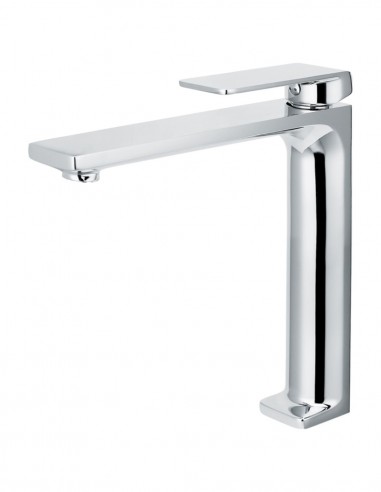 Grifo de lavabo extra alto cromo modelo FIYI de Imex