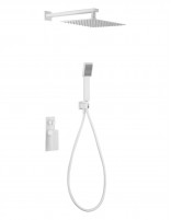 Grifo de ducha empotrado blanco mate  - FIYI de Imex