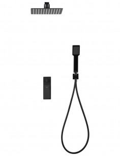 Grifería empotrada de ducha negro mate modelo FIYI de Imex ambiente 2