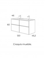 Mueble Avila Dos croquis