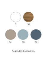 Columna auxiliar Avila Dos acabados disponibles