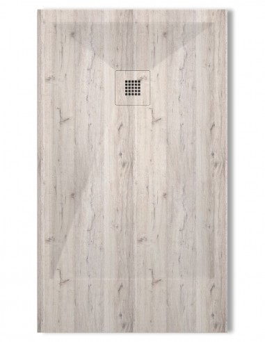 Plato de ducha Decapé modelo diseño madera de Bathplus