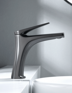 Grifo lavabo negro metal modelo DELOS de IMEX. 2