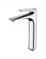 Grifo de lavabo cromo caño alto modelo DELOS de Imex