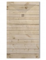 Plato de ducha madera diseño modelo Pino Natural de Bathplus