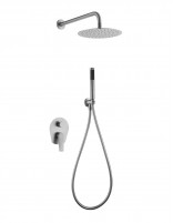 Grifería empotrado de ducha acero S316 modelo DELOS de IMEX