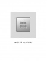 Plato ducha enmarcado rejilla inoxidable