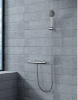 Grifería cromada de ducha termostática modelo  ECO KENT de Imex