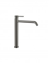 Grifo para lavabo caño alto titanio modelo Sirio de GME