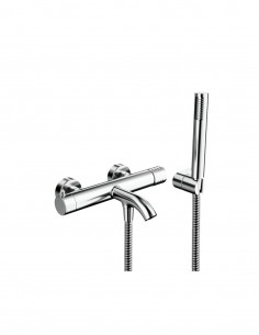 Grifería cromo o níquel para bañera - Helios de GME