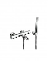 Grifería cromo o níquel para bañera - Helios de GME