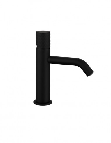 Grifería de lavabo negro o blanco brillo - Helios de GME