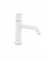 Grifería de lavabo negro o blanco brillo - Helios de GME